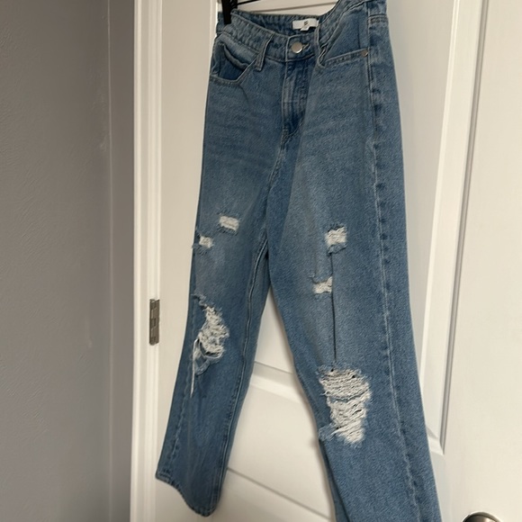 BP Distressed Straight Leg Jeans - Picture 5 of 12
